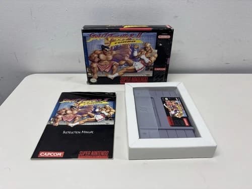 Street Fighter II: Turbo Nintendo SNES CIB Complete Tested Authentic