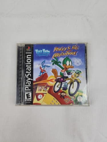 Tiny Toon Adventures Plucky’s Big Adventure PS1 Black Label Complete PlayStation