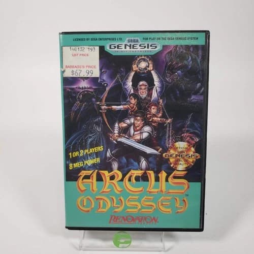 Arcus Odyssey (Sega Genesis, 1990)
