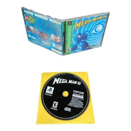 Sony PlayStation 1 PS1 CIB COMPLETE TESTED Mega Man 8 GH