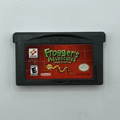 Nintendo Game Boy Advance Frogger’s Adventures Temple Of The Frog Tested Working
