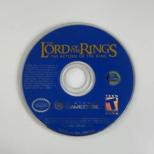 Lord of The Rings: The Return of The King (Nintendo GameCube, 2003) Disc Only