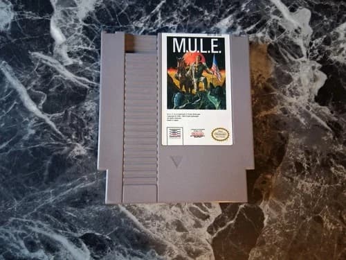 M.U.L.E. Nintendo NES Authentic Tested Contacts Cleaned