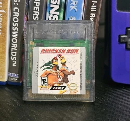 Chicken Run Gameboy Color Game Cartridge Only Tested, Working