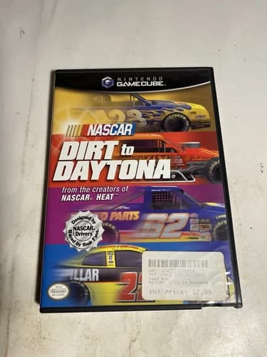 NASCAR Dirt to Daytona For Nintendo GameCube Complete In Box Authentic Tested