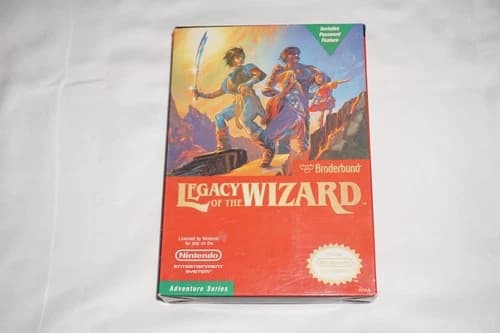 Legacy of the Wizard (Nintendo NES) Complete in Box CIB