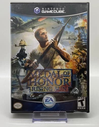 Medal of Honor: Rising Sun (Nintendo GameCube, 2003) Complete With Manual