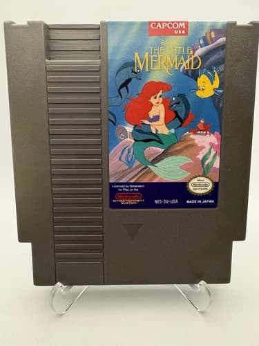 The Little Mermaid (Nintendo NES, 1991) Cartridge Only | Tested | Authentic