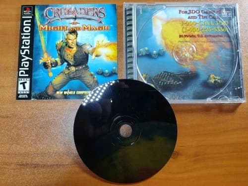 Crusaders of Might and Magic - PS1 (PlayStation 1) Complete CIB