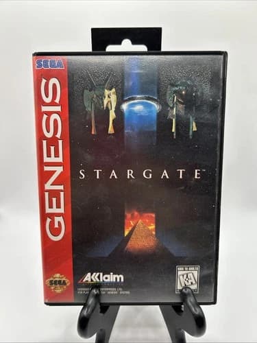 Stargate (Sega Genesis, 1995) CIB COMPLETE Tested