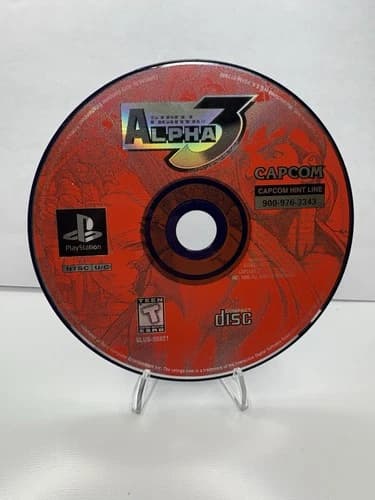 Street Fighter Alpha 3 (Sony PlayStation 1, PS1) Disc Only • Tested Works