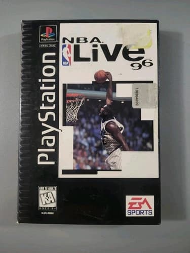 NBA Live 96 Video Game For Playstation