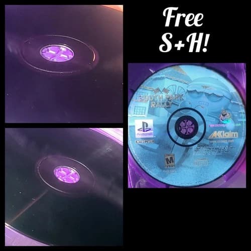 South Park Rally PS1 PSX Game Disc Only (Sony PlayStation 1, 1999) FREE S+H !
