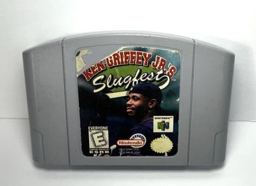 Ken Griffey Jr.'s Slugfest (Nintendo 64, 1999) N64 Cart Only Tested