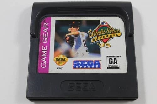 World Series Baseball '95 Sega Game Gear Cartridge