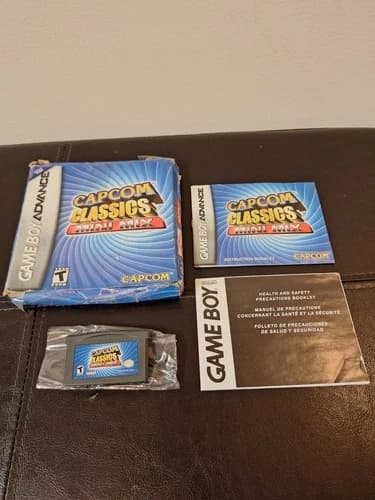 Capcom Classics Mini Mix (Nintendo Game Boy Advance Cib Complete Mighty Final