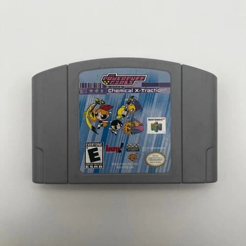 The Powerpuff Girls - Chemical X-Traction (Nintendo 64) Authentic TESTED N64