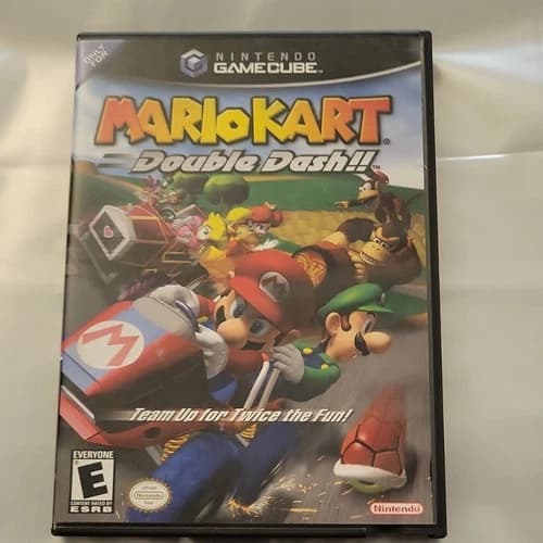 Mario Kart: Double Dash!! Nintendo GameCube 2003 with Manual [COMPLETE, TESTED)