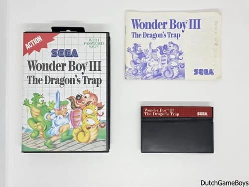 Sega Master System - Wonder Boy III : The Dragon's Trap