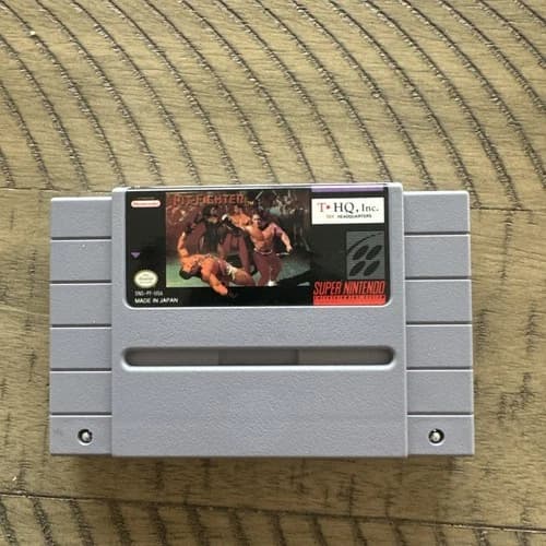 Pit-Fighter SNES Cartridge Super Nintendo Entertainment System 1992