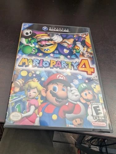 Mario Party 4 Gamecube CIB W/Memory Card