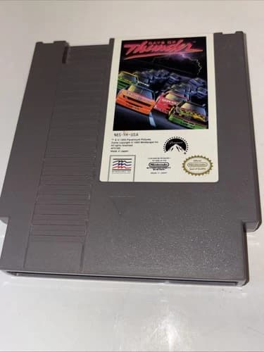 Nintendo NES Days of Thunder Game (Tested & Working) Cartridge Only