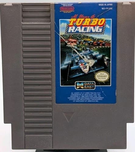 Al Unser Jr.'s Turbo Racing (Nintendo Entertainment System, 1990, NES) Tested