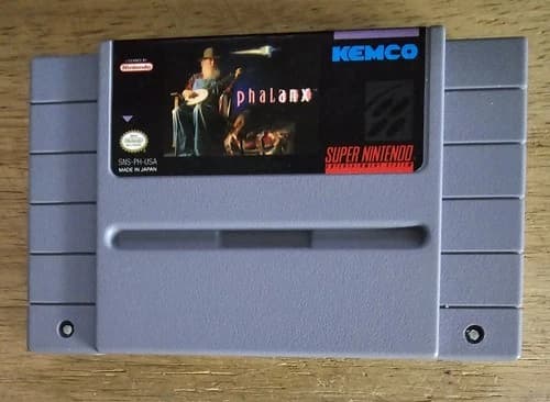 Phalanx (Super Nintendo SNES, 1992) Cart Only