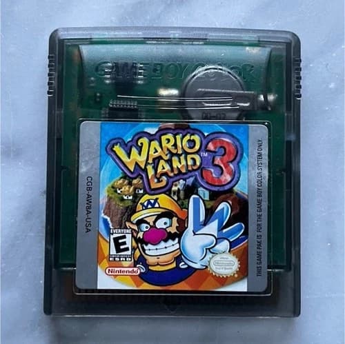 Nintendo Wario Land 3 - Game Boy Color - Authentic and Tested