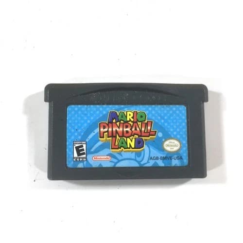 Mario Pinball Land Nintendo Gameboy Advance Video Game Cartridge