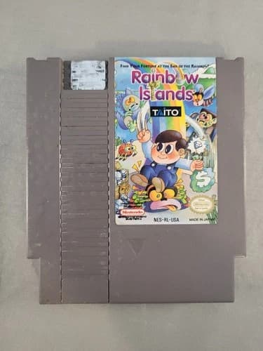 Rainbow Islands, NES, Loose, Authentic!
