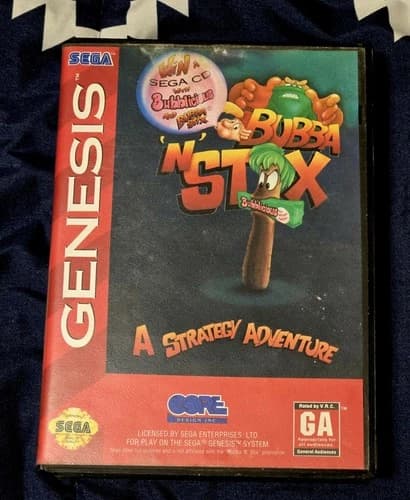 Bubba 'N' Stix (Sega Genesis, 1994)