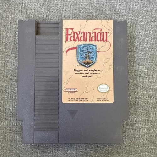 Faxanadu (NES, 1989) Cartridge Only Authentic FAST SHIPPED