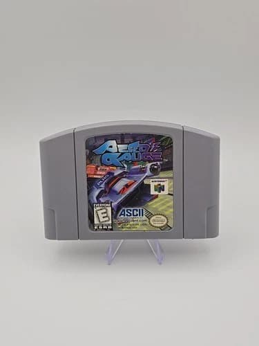 Aero Gauge (Nintendo 64, 1997) N64 Tested And Authentic