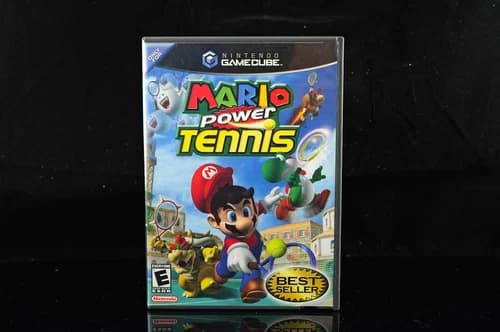 Mario Power Tennis Nintendo GameCube CIB Tested