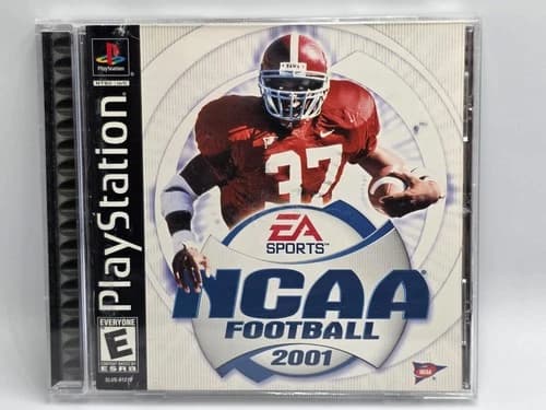 NCAA Football 2001 (Sony PlayStation 1, 2000) Complete CIB w/ Registration Card