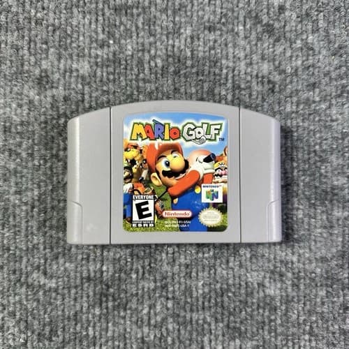 Mario Golf Nintendo 64 N64 Tested Authentic Cartridge