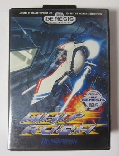 Whip Rush (Sega Genesis, 1990) CIB