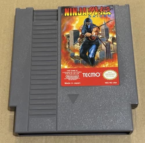 Nintendo NES Ninja Gaiden (Cleaned, Tested & Working)