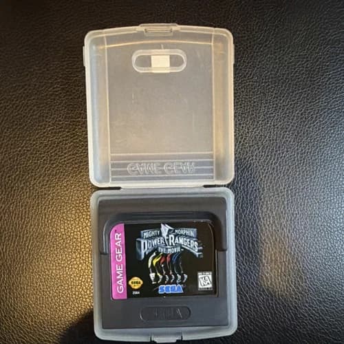 SEGA Mighty Morphin Power Rangers: The Movie Sega Game Gear Cartridge