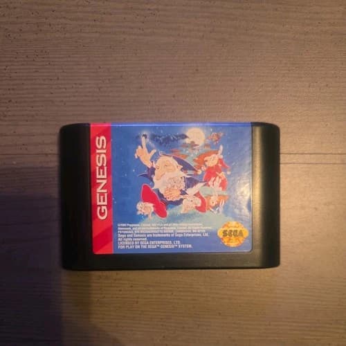 Wiz N Liz Sega Genesis Game Only