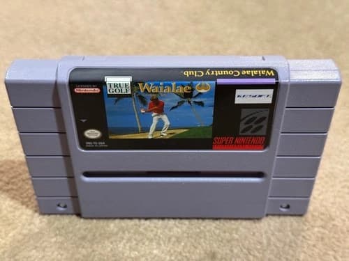 True Golf Classics: Waialae Country Club (Super Nintendo Entertainment...
