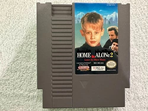 Home Alone 2 Lost In New York (Nintendo NES, 1992) Authentic, Loose, Game Tested