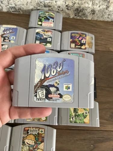 Nintendo 64 N64 1080° Snowboarding 1998 Authentic Game, Working Tested