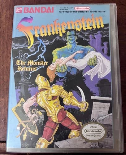 Nintendo game Frankenstein The Monster Returns