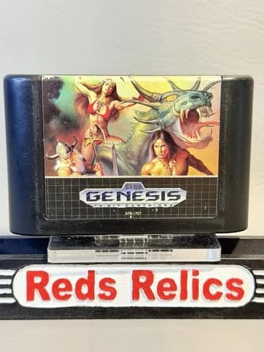 Golden Axe 2 - Sega Genesis - Tested - Authentic - Cleaned