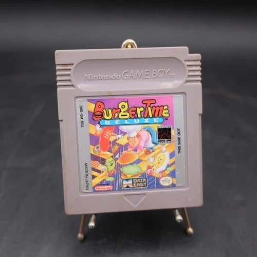 Burger Time Deluxe (Nintendo Game Boy NGB 1991) *Cart Only* Authentic Tested USA