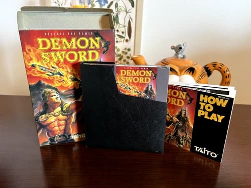 Demon Sword (NES, 1988) Game, Box, Manual ALL ORIGINAL