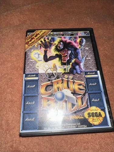 Crüe Ball: Heavy Metal Pinball (Sega Genesis, 1992)