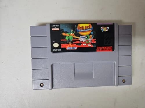 Daffy Duck: The Marvin Missions - Super Nintendo Snes - Game Cartridge ONLY